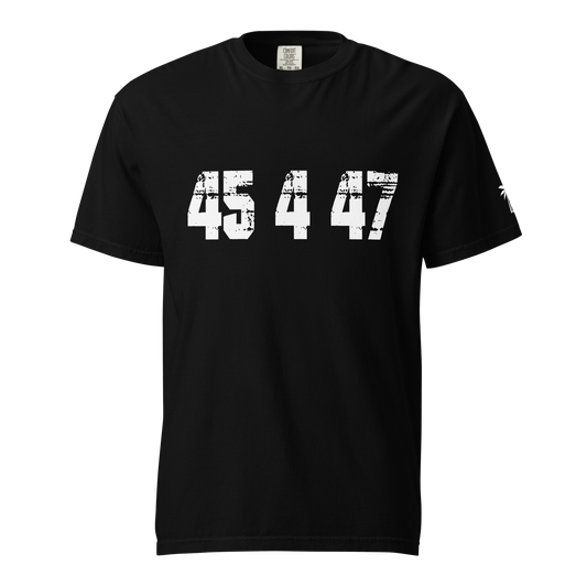 TRUMP for President "45 4 47" Shirt HEAVY COTTON