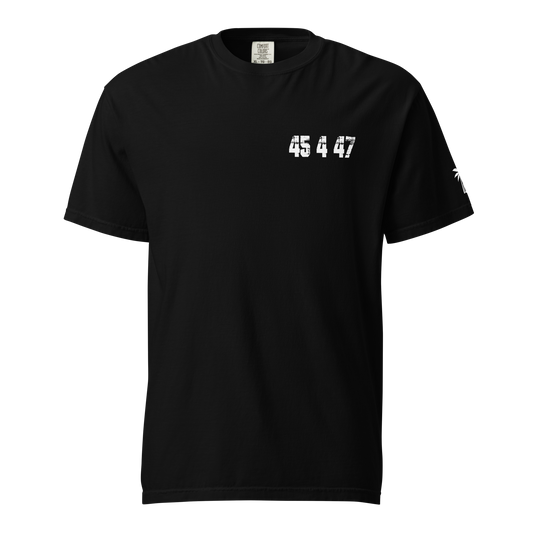 TRUMP for President "45 4 47" Shirt HEAVY COTTON